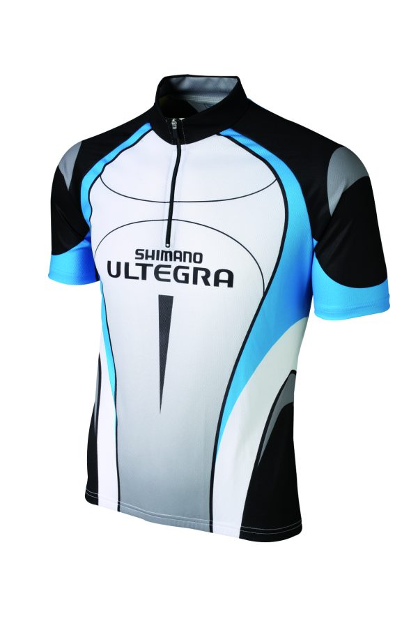 MAJICA KRATKI RUKAV SHIMANO ORIGINALS ULTEGRA SHORT SLEEVE BLACK/BLUE/WHITE/WHITE