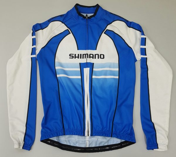 MAJICA DUGI RUKAV SHIMANO PERFORMANCE LONG SLEEVE CHINA BLUE/WHITE/BLACK