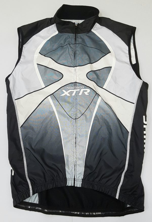VJETROVKA BEZ RUKAVA SHIMANO PERFORMANCE XTR BLACK/WHITE/WHITE