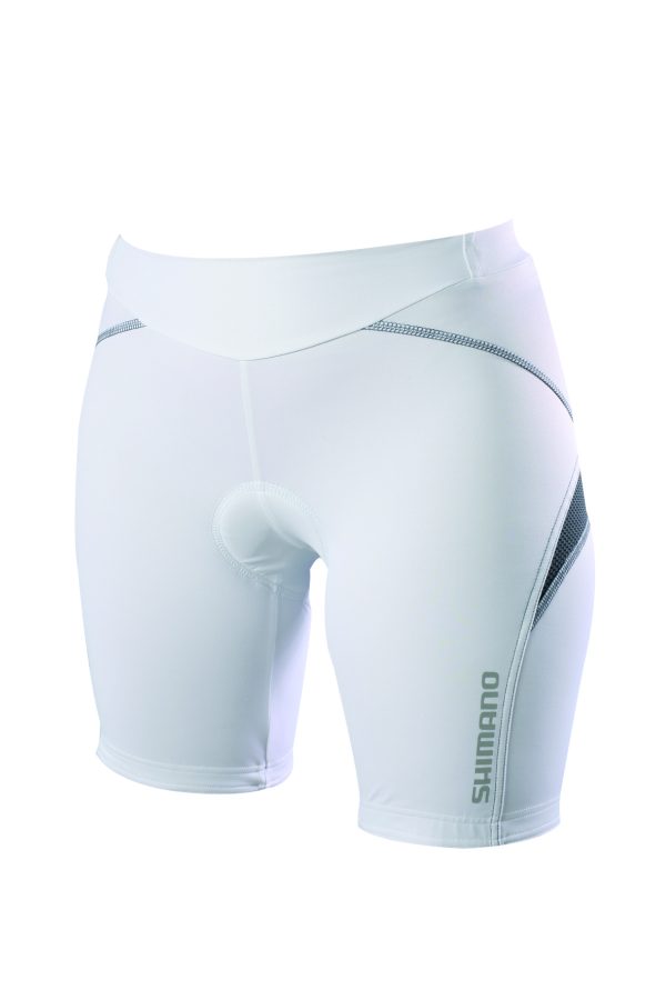 HLAČE KRATKE SHIMANO PERFORMANCE LADIES WHITE