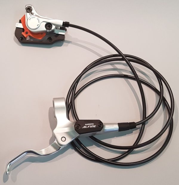 KOČNICA DISK HIDRAULIČNA SASTAVLJENA SHIMANO ALFINE, BL-S502(R) BR-S501(R) SA ADAPTEROM ZA STD(RING),RESIN PLOČICE,BEZ ROTORA,SM-BH59 1700MMADDITIONAL OLIVA I INSERT, BULK