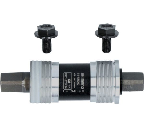 OSOVINA POGONA SHIMANO BB-UN300, SPINDLE:SQUARE TYPE, SHELL:BSA 68MM, SPINDLE:115MM(D-H), SA VIJCIMA, IND.PACK