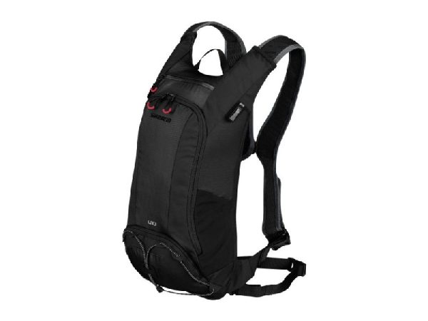 RUKSAK SHIMANO UNZEN 10, TRAIL DAYPACK, 10L, W/HYDRATION, BLACK (17)