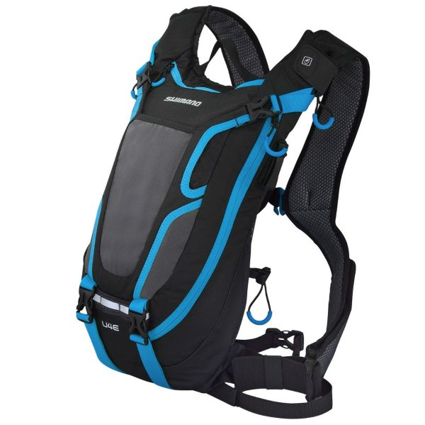 RUKSAK SHIMANO UNZEN ENDURO 4L BEZ HYDRATION CRNO/LIGHTNING PLAV (15)