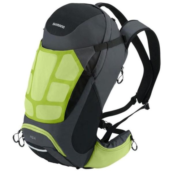 RUKSAK SHIMANO ACCU3D HOTAKA TRANSALP 24L, BEZ RESERVOIR, ELECTRIC ZELENA (14)
