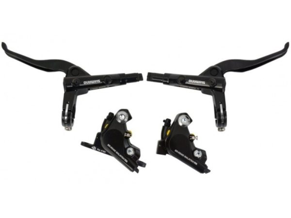 KOČNICA DISK HIDRAULIČNA SET SHIMANO BL-RS600, DESNA I LIJEVA, ZA FLAT CESTOVNI VOLAN, CALIPER BR-RS405 PREDNJA I ZADNJA, BUŽIR SM-BH59-JK 1000MM/1700MM CRN, ULJE 50CC X 2, IND.PACK