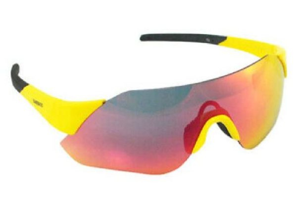 NAOČALE SHIMANO CE-ARLT1ML, OKVIR VELOCITY YELLOW, LEĆE SMOKE RED MLC/PROZIRNE (18)