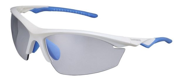 NAOČALE SHIMANO EQX2-B METALLIC WHITE/LIGHT BLUE, LENSES SMOKE (16)