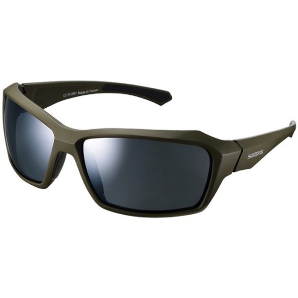 NAOČALE SHIMANO CE-PLSR1MR, OKVIR MAT OLIVE, LEĆE SMOKE SILVER MIRROR (18)