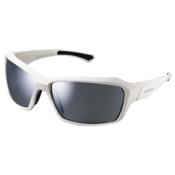 NAOČALE SHIMANO CE-PLSR1MR, OKVIR MAT WHITE, LEĆE SMOKE SILVER MIRROR (18)