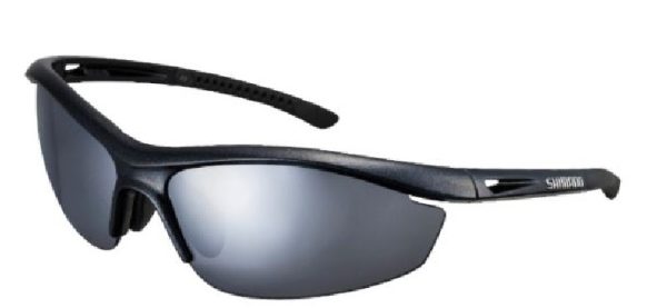 NAOČALE SHIMANO CE-S20R, MAT BLACK/BLACK, LENSES SMOKE SILVER MIRROR HYDROPHOBIC/ORANGE HYDROPHOBIC (17)