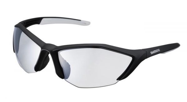 NAOČALE SHIMANO S61R-PH MAT BLACK/WHITE, LENSES PHOTOCHROMIC GREY, SPARE LENSES HYDROPHOBIC YELLOW (16)
