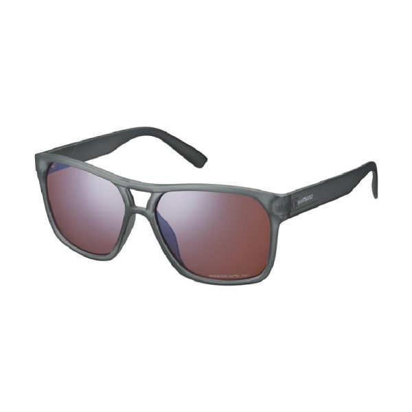 NAOČALE SHIMANO SQUARE, TRANSPARENT DARK GRAY RIDESCAPE HIGH CONTRAST (22)