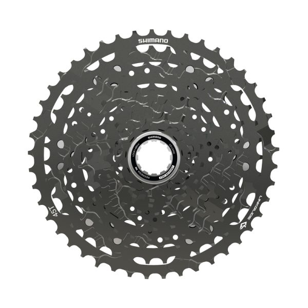 LANČANIK KASETNI SHIMANO, CS-LG400-11, CUES, 11-SPEED, 11-13-15-17-20-23-26-30-34-39-45T, IND.PACK