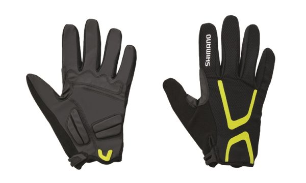 RUKAVICE SHIMANO LIGHT, LONG FINGER, MEN, BLACK (W1213)