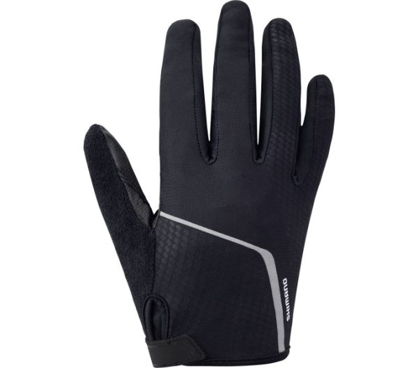 RUKAVICE SHIMANO ORIGINAL DUGI PRSTI CRNE (SS18)