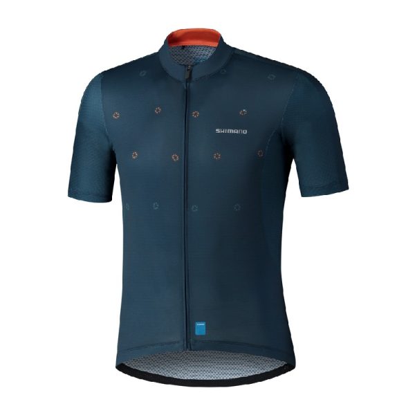 MAJICA SHIMANO AEROLITE, MEN NAVY ZEBRA (SS21)