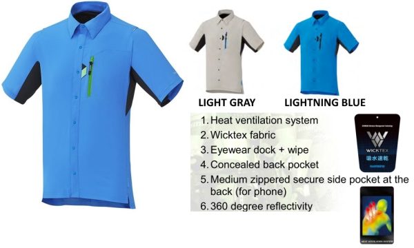 KOŠULJA SHIMANO BUTTON UP LIGHTNING PLAVA (14)