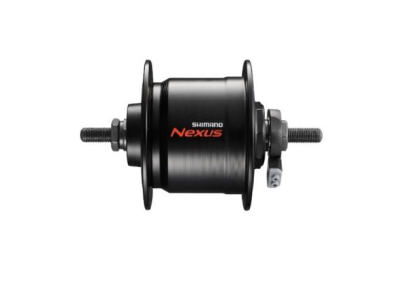 GLAVČINA SA DINAMOM SHIMANO NEXUS DH-C3000-3N-NT, 6V 3.0W, 32R, 100X140MM, E2 TERMINAL, CRNA, UKLJ. SM-DH10, IND.PACK