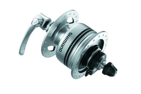 GLAVČINA SA DINAMOM SHIMANO NEXUS DH-C3000-3N-QR, 6V, 3.0W, 36R, OLD 100MM, QR 133MM SREBRNA RUČICA, UKLJ. SM-DH10, SREBRNA, IND.PACK