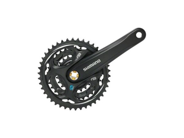 POGON SHIMANO ALTUS FC-M311-L, 42X32X22Z, POLUGA 175MM, ZA STRAŽNJI 7/8 BRZINA, ZA HG LANAC,BEZ ŠTITNIKA, CHAINCASE KOMPATIBILNO, CRN, IND.PACK