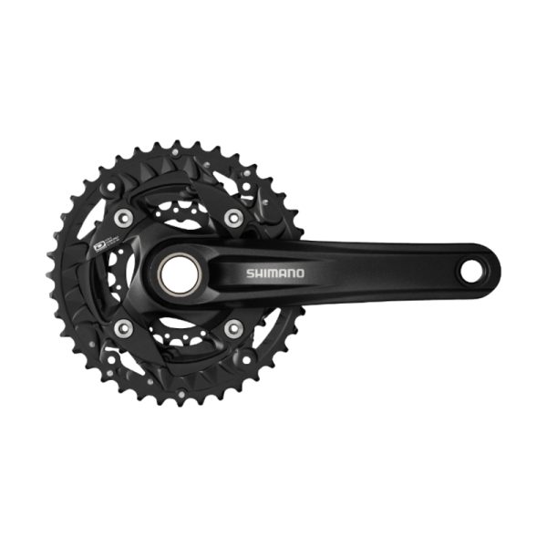 POGON SHIMANO FC-MT500-3, ZA STRAŽNI 10 BRZINA, 175MM, 2PCS FC, 40X30X22Z BEZ DIJELOVA OSOVINE POGONA, UKLJ. ŠTITNIK, ZA CHAIN LINE 50.0MM, CRN, IND.PACK