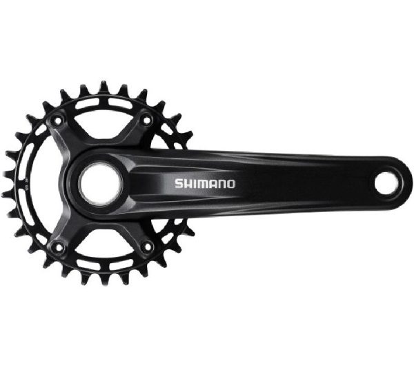 POGON SHIMANO FC-MT510-1, ZA STRAŽNI 12 BRZINA, IZ 2 DIJELA, 170MM, 30Z BEZ ŠTITNIKA, BEZ DIJELOVA OSOVINE POGONA, ZA CHAIN LINE 52MM, CRN, IND.PACK