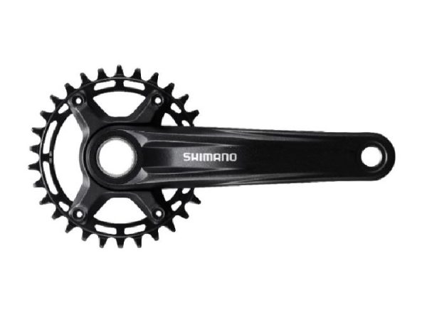 POGON SHIMANO FC-MT510-1, ZA STRAŽNI 12 BRZINA, IZ 2 DIJELA, 175MM, 32Z BEZ ŠTITNIKA, BEZ DIJELOVA OSOVINE POGONA, ZA CHAIN LINE 52MM, CRN, IND.PACK