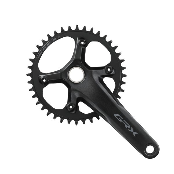 POGON SHIMANO, FC-RX610-1, GRX, FOR REAR 12-SPEED, 2-PCS FC, 170MM, 40T W/O CG, W/O BB PARTS, IND.PACK