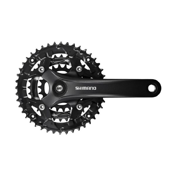 POGON SHIMANO ACERA FC-T3010, 44X32X22Z, POLUGA 165MM, ZA STRAŽNJI 9 BRZINA, BEZ ŠTITNIKA, SA VIJKOM, CHAINCASE KOMPATIBILNO, SHIMANO LOGO, CRN, IND.PACK