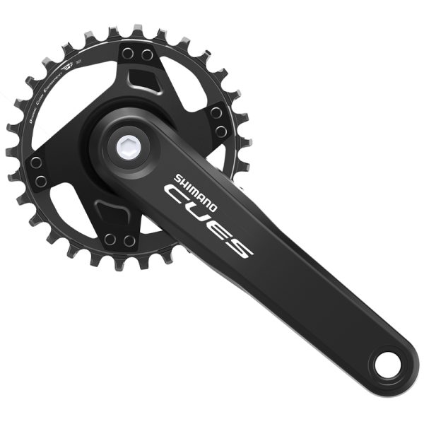 POGON SHIMANO, FC-U4000-1, CUES, FOR REAR 9/10/11-SPEED, 170MM, 30T W/O CG, W/CRANK FIXING BOLT, CHAIN CASE NOT COMPATIBLE, IND.PACK