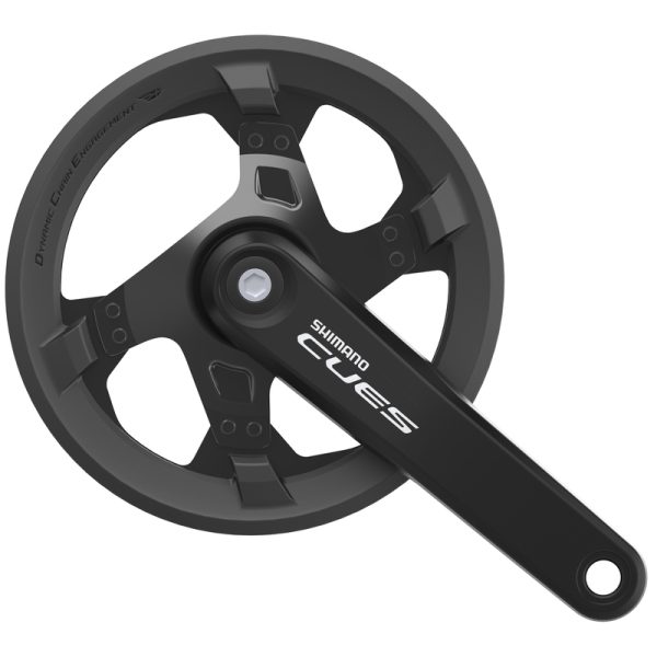 POGON SHIMANO, FC-U4000-1, CUES, FOR REAR 9/10/11-SPEED, 175MM, 42T W/CG, W/CRANK FIXING BOLT, CHAIN CASE COMPATIBLE, IND.PACK