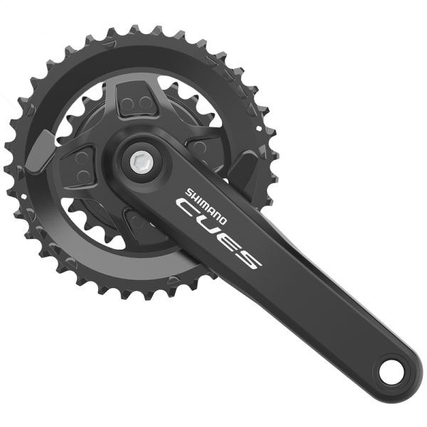 POGON SHIMANO, FC-U4000-2, CUES, FOR REAR 9/10/11-SPEED,170MM,36-22T W/O CG,W/CRANK FIXING BOLT, CHAIN CASE NOT COMPATIBLE, IND.PACK