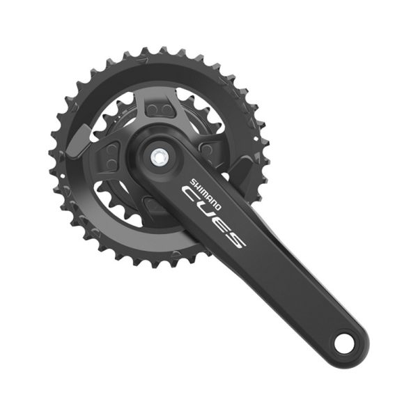 POGON SHIMANO, FC-U4010-2B,CUES, FOR REAR 9/10/11-SPEED,2-PCS FC,175MM,36-22T W/O CG, W/O BB PARTS, CHAIN LINE 3MM OUTBOARD, IND.PACK