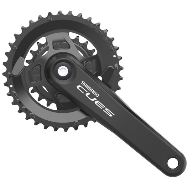 POGON SHIMANO, FC-U4010-2, CUES, FOR REAR 9/10/11-SPEED,2-PCS FC,175MM,36-22T W/O CG, W/O BB PARTS, IND.PACK