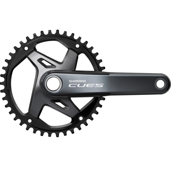 POGON SHIMANO, FC-U8000-1, CUES, FOR REAR 9/10/11-SPEED, HOLLOWTECH 2, 170MM, 42T W/O CG, W/O BB PARTS, CHAIN CASE COMPATIBLE, IND.PACK