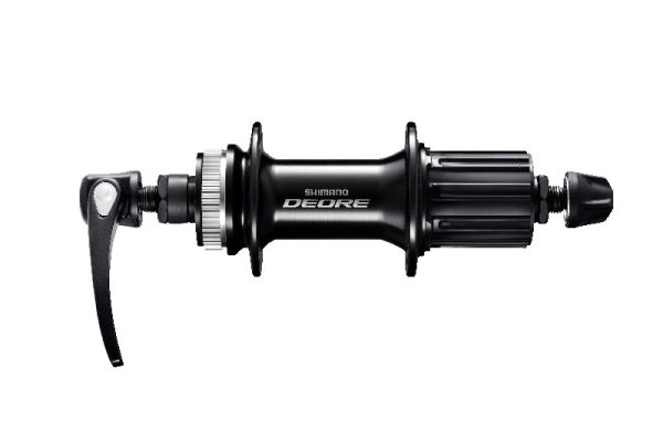 GLAVČINA ZADNJA SHIMANO DEORE FH-M6000, 32R, 8/9/10 BRZINA, OLD 135MM, AXLE 146MM, QR CRN 168MM, ZA ROTOR CENTER LOCK (BEZ ZAKLJUČNOG PRSTENA), BEZ ROTOR MOUNT NAVLAKE, CRNA, IND.PACK