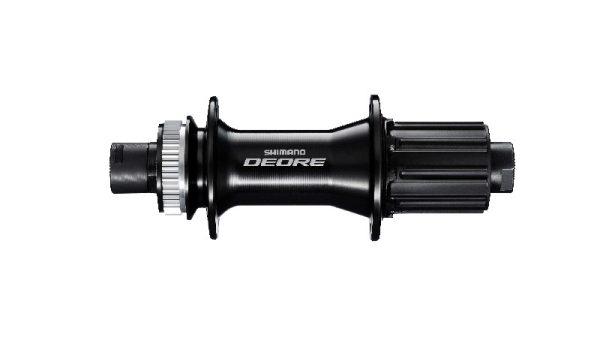 GLAVČINA ZADNJA SHIMANO DEORE FH-M6010-B, ZA ROTOR CENTER LOCK (BEZ ZAKLJUČNOG PRSTENA) 8/9/10 BRZINA ZA 12MM THRU TIP OSOVINE (BEZ OSOVINE), 32R OLD:148, BEZ ROTOR MOUNT NAVLAKE, IND.PACK