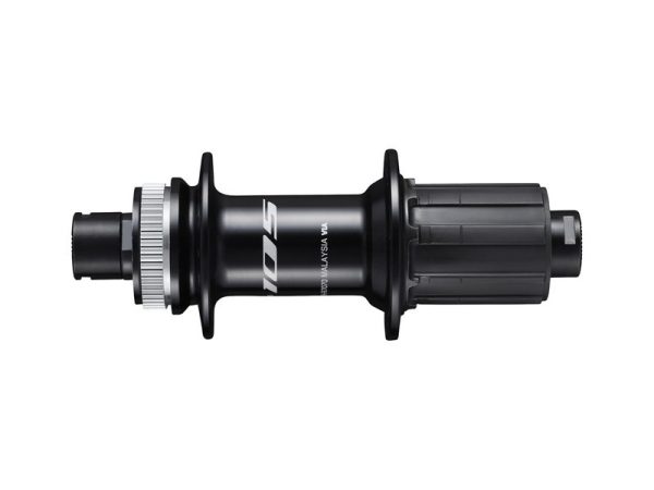GLAVČINA ZADNJA SHIMANO 105 FH-R7070, ZA ROTOR CENTER LOCK (BEZ ZAKLJUČNOG PRSTENA), 12 BRZINA ZA 12MM THRU TIP OSOVINE (BEZ OSOVINE), 32R OLD:142MM, BEZ ROTOR MOUNT NAVLAKE, CRNA, IND.PACK