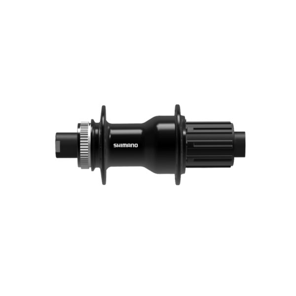 GLAVČINA ZADNJA SHIMANO, FH-TC500-HM-B, CENTER LOCK DISC(W/O LOCK RING) 8-11-SPEED FOR 12MM THRU TYPE AXLE(W/O AXLE), 36H OLD:148MM, BLACK, IND.PACK