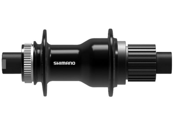 GLAVČINA ZADNJA SHIMANO, FH-TC500-MS, CENTER LOCK DISC(W/O LOCK RING) 12-SPEED FOR 12MM THRU TYPE AXLE(W/O AXLE), 36H OLD:142MM, BLACK, IND.PACK