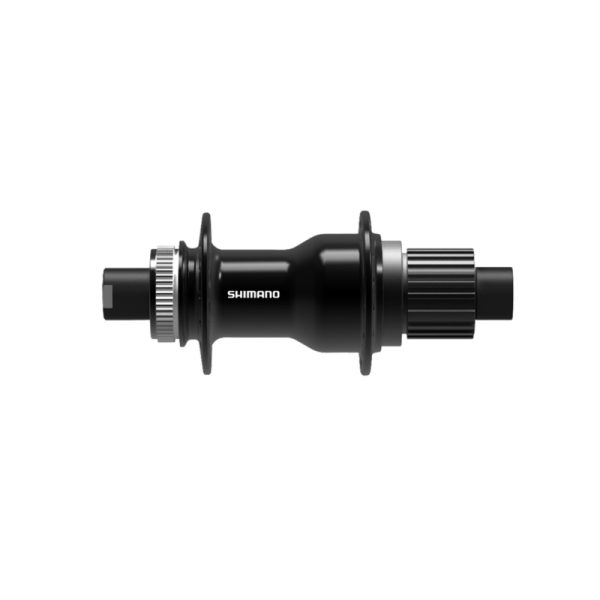 GLAVČINA ZADNJA SHIMANO, FH-TC500-MS, CENTER LOCK DISC(W/O LOCK RING) 12-SPEED FOR 12MM THRU TYPE AXLE(W/O AXLE), 32H OLD:142MM, BLACK, IND.PACK