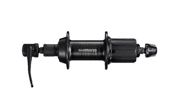GLAVČINA ZADNJA SHIMANO TOURNEY FH-TX5008-QR, 36R, 8/9 BRZINA, OLD 135MM, AXLE 146MM, QR 166MM CRNA, CRNA, IND.PACK