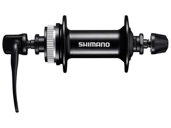 GLAVČINA PREDNJA SHIMANO HB-MT200, ZA ROTOR CENTER LOCK 32R, QR:133MM, OLD:100MM, BEZ ROTOR MOUNT NAVLAKE, BEZ ZAKLJUČNOG PRSTENA, CRNA, IND.PACK