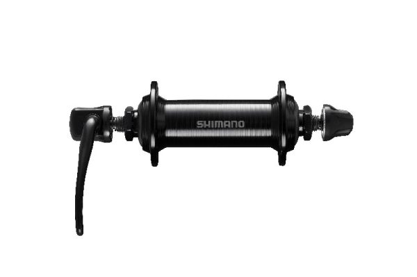 GLAVČINA PREDNJA SHIMANO HB-TX500-QR, 32R OLD:100MM AXLE: 108MM QR:133MM(CRN), CRNA, IND.PACK