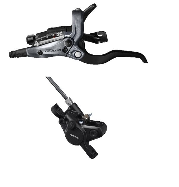 KOČNICA DISK SASTAVLJENA SHIMANO ST-M4050(L) BR-MT400(F) ALIVIO,BEZ ADAPTERA,RESIN PLOČICE,1000MM BUŽIR(SM-BH59 CRN),600MM SP41 OUTER,DODAJ OLIVU/INSERTIND.PACK