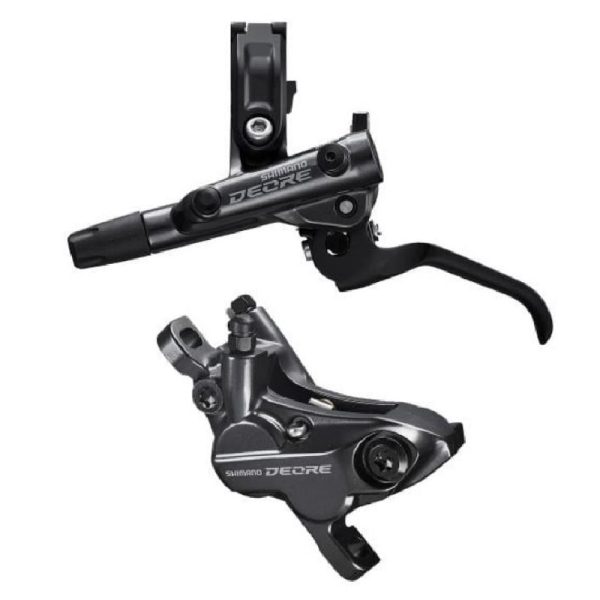 KOČNICA DISK SASTAVLJENA SHIMANO/J-kit, DEORE, BL-M6100(L), BR-M6120(F), W/O ADAPTER, RESIN PAD(W/O FIN), 1000MM HOSE(SM-BH90-SS BLACK), W/CONNECTER INSERT, IND.PACK