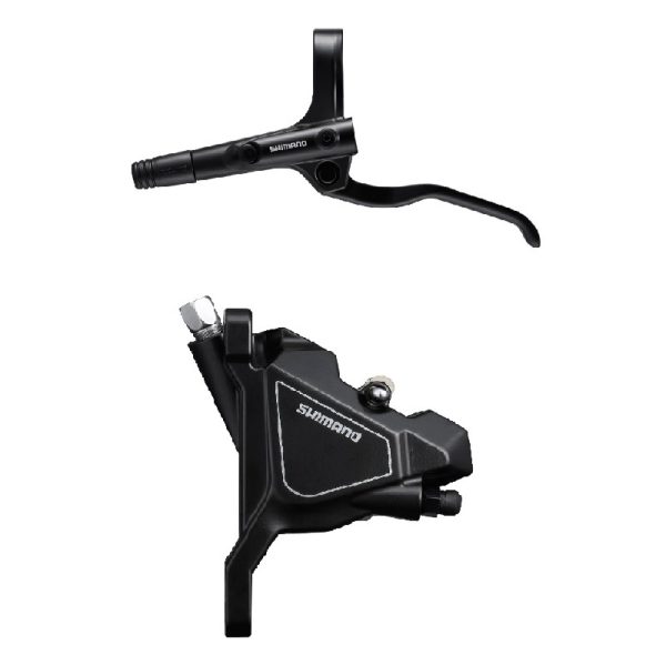 KOČNICA DISK SASTAVLJENA SHIMANO BL-MT200(L),BR-UR300(F), CRNA, ZA 160MM ROTOR,RESIN PLOČICE(BEZ HLADNJAKA), UKLJ. OLIVU I INSERT,1000M BUŽIR(SM-BH59 CRN), IND.PACK