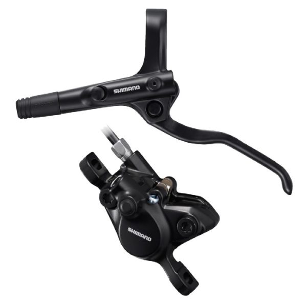 KOČNICA DISK SASTAVLJENA SHIMANO BL-MT200(L), BR-MT200(F), CRNA, BEZ ADAPTERA, RESINPAD BEZ HLADNJAKA, UKLJ. OLIVU I INSERT,1000MM BUŽIR(SM-BH59-SS CRNA), IND.PACK