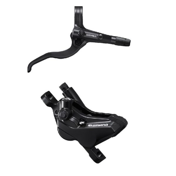 KOČNICA DISK SASTAVLJENA SHIMANO SET/J-kit,BL-MT401(R),BR-MT420(R),BLACK(BLACK LEVER), W/O ADAPTER, METAL PAD(W/O FIN), 1700MM(SMBH90SS BLACK), W/CONNECTER INSERT, IND.PACK
